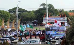 Kutuk Presiden Prancis, FUIS Gelar Aksi di Alun-Alun Sragen