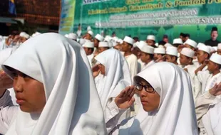 Madrasah di Wonogiri Gelar Uji Coba PTM Tahap 2 Akan Ditambah