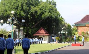 Upacara Hari Pahlawan, Wabup Sragen: Semua Bisa Jadi Pahlawan saat Pandemi