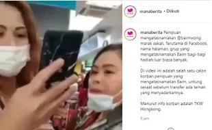 Wanita Ini Nyaris Jadi Korban Penipuan Atas Nama Baim Wong