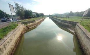 Irigasi Colo Barat Wonogiri Belum Airi Semua Sawah