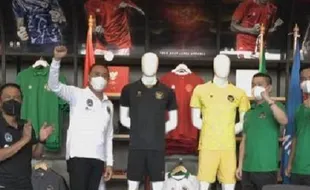 PSSI Rilis Jersey Ketiga Timnas Indonesia, Mengapa Hitam?