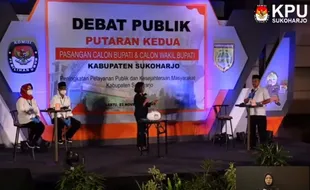 Debat Pilkada Sukoharjo : Ini Solusi EA dan Joswi untuk Warga Terdampak Pandemi Covid-19