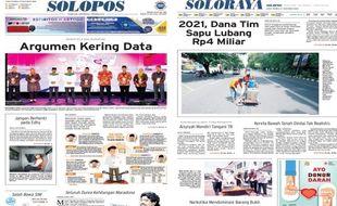 Solopos Hari Ini: Argumen Kering Data