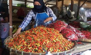 Mulai Pedas! Harga Cabai di Boyolali Tembus Rp70.000/kg