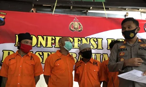 3 Sahabat Ini Patungan Beli Sabu-Sabu, Ditangkap Polisi Banjarsari Solo Saat Ambil Paket