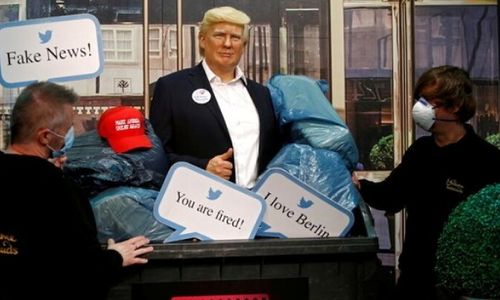 Madame Tussauds Berlin Letakkan Patung Donald Trump ke Tempat Sampah