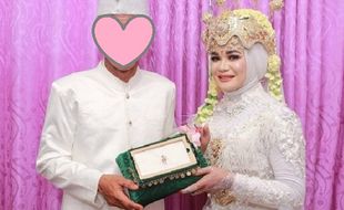 Sukiman Pengantin Pria Viral Mirip Presiden Joko Widodo