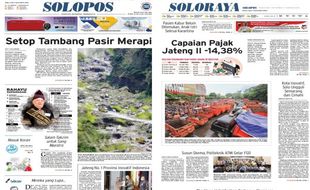 Solopos Hari Ini: Setop Tambang Pasir Merapi