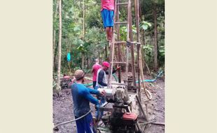 Pecahkan Mitos, Warga Mondokan Sragen Temukan Sumber Air di Kedalaman 125 Meter