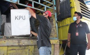 KPU Kota Semarang Mulai Distribusikan Logistik Pilkada 2020