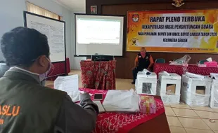 Rekapitulasi Digelar, Input Data Pilkada Sragen 2020 Harus Valid