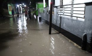 Sungai Meluap, Permukiman di Srago Gede Klaten Terendam