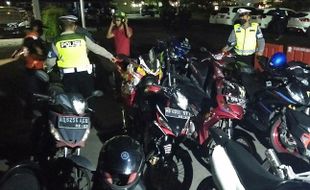 Waduh! Polresta Solo Kandangkan 215 Sepeda Motor, Ini Penyebabnya