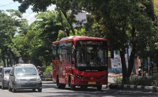 Flyover Purwosari Belum Siap, Uji Coba Armada Baru BST Solo Koridor 2 Lewat Manahan