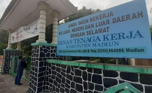 10 Pegawai Terpapar Covid-19, Kantor Disnaker Madiun Ditutup Sementara