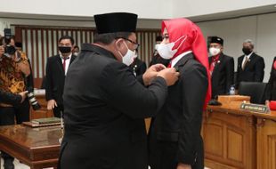 PAW DPRD Solo, Pesan Teguh Prakosa Kepada Ety Isworo: Jaga Perkataan dan Perbuatan!