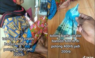 Curhat Netizen Dapat Bansos Rp600.000 Jadi Rp200.000 Viral