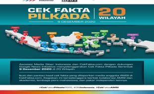 Selenggarakan Cek Fakta Pilkada di 20 Wilayah, AMSI Tanda Tangani MoU dengan KPU dan Bawaslu