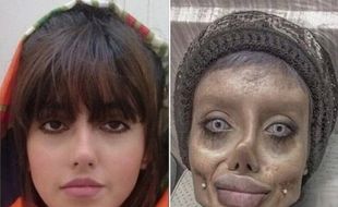 Hoax, Foto Kembaran Angelina Jolie Zombie Ternyata Hasil Make Up & Photoshop