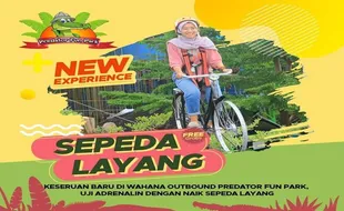 Menguji Adrenalin Naik Sepeda Layang di Predator Park, Siapa Ikutan?