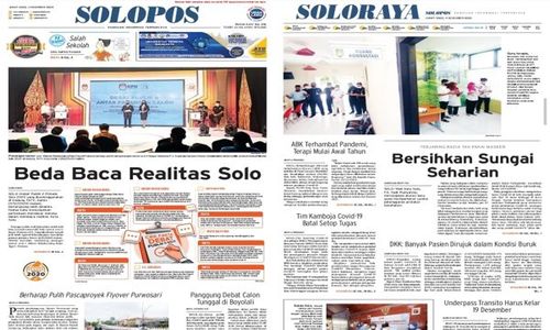 Solopos Hari Ini: Beda Baca Realitas Solo