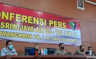 3 Korban Sriwijaya Air SJ182 Teridentifikasi, Salah Satunya Kopilot