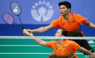 Tumbangkan Pasangan Prancis, Praveen/Melati ke Final Thailand Open