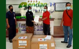 Bantu Pasien Covid-19, PMI Jateng Tebar 5 Ventilator