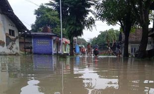 Hujan Deras, Banjir Landa Tiga Kecamatan di Grobogan