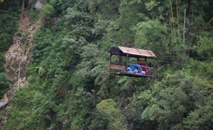 Alhamdulillah! Ada Dana, Jembatan Gantung Girpasang Klaten Dibangun Tahun Ini