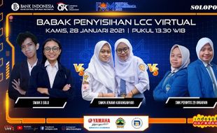 Yel “Pak Bambang Guru BI” Bikin SMAN 3 Solo Semangat Rebut Tiket Semifinal LCC 2021