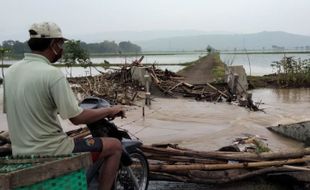 180 Hektare Sawah di Sukoharjo Terendam Banjir