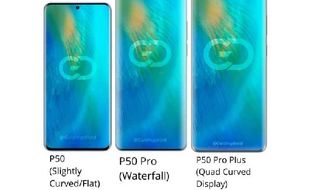 Huawei P50 Series Bakal Tampil Dengan Tiga Layar Berbeda