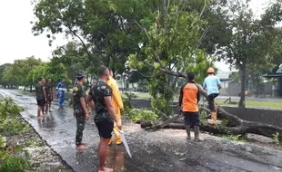 Angin Ribut Terjang 4 Kecamatan di Sragen, 1 Orang Meninggal