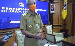 Ganjar Pastikan Stok Oksigen RS Covid-19 di Jateng Aman