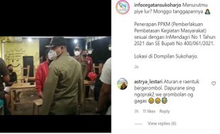 Video Viral Ibu-Ibu PKL Sukoharjo Adu Mulut Dengan Satpol PP