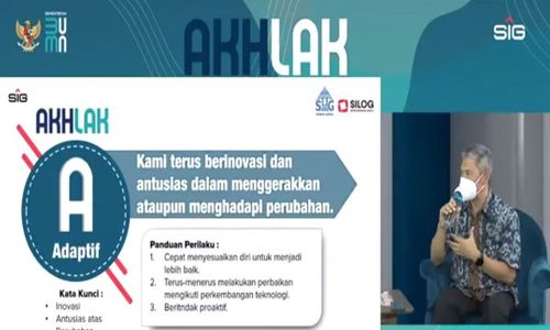 Semen Gresik Internalisasikan Nilai Inti AKHLAK untuk Karyawan