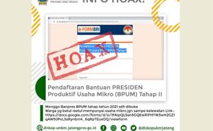 Awas, Link Pendaftaran BPUM Tahap 2 Tahun 2021 Hoaks!