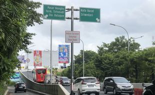 Flyover Manahan Solo Diaspal Ulang Tapi Belum Diberi Markah, Ternyata Ini Alasannya