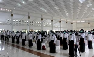 Hari Pertama PPKM Diperpanjang, Pemkab Sragen Kumpulkan Seratusan CPNS