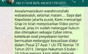 Polisi Masuk WAG, Member Left Grup Dituduh Pornografi