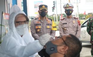 Polres Karanganyar Dirikan 2 Pos Tangguh Candi untuk Screening Pengguna Jalan Luar Kota