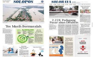 Solopos Hari Ini: Tes Masih Bermasalah