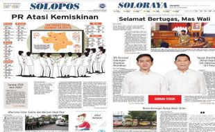 Solopos Hari Ini: PR Atasi Kemiskinan