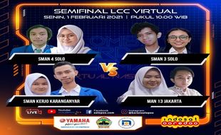 Hari Ini Semifinal Sesi I LCC FAM 2021: Pilih Solo, Karanganyar, atau Jakarta?