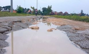 Ini Beberapa Jalan di Sragen yang Sebaiknya Dihindari, Rusak Parah Lur!