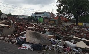 Duh Biyung, Sampah Menumpuk di Pasar Lama Andong Boyolali