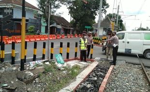 Besok! Perlintasan Rel KA Barat Stasiun Klaten Ditutup, Begini Rekayasa Lalu Lintasnya