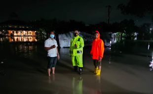 Sungai Kaligawe Meluap Genangi 5 Desa di Karangdowo Klaten